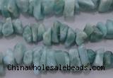 CLR45 15.5 inches 3*8mm – 4*10mm natural larimar chips beads