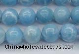 CLR603 15.5 inches 10mm round imitation larimar beads wholesale