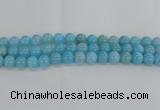 CLR73 15.5 inches 12mm round imitation larimar beads wholesale