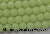 CLU03 15.5 inches 8mm round luminous stone beads wholesale