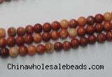 CMA200 15.5 inches 4mm round red malachite beads wholesale