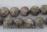 CMB05 15.5 inches 12mm round natural medical stone beads wholesale