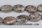 CMB16 15.5 inches 12*16mm oval natural medical stone beads