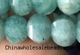 CME211 15.5 inches 7*9mm - 8*10mm pumpkin amazonite beads