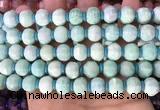 CME305 15.5 inches 8*11mm - 9*12mm pumpkin amazonite beads