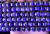 CME318 15.5 inches 8*10mm pumpkin sodalite gemstone beads