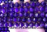 CME322 15.5 inches 9*11mm - 10*12mm pumpkin amethyst beads