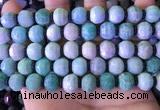 CME325 15.5 inches 9*11mm - 10*12mm pumpkin amazonite beads