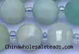 CME360 15 inches 10mm pumpkin amazonite beads