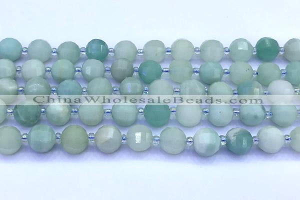 CME360 15 inches 10mm pumpkin amazonite beads