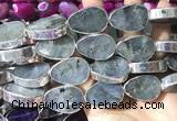 CME509 12 inches 18*28mm - 20*30mm flat teardrop labradorite beads