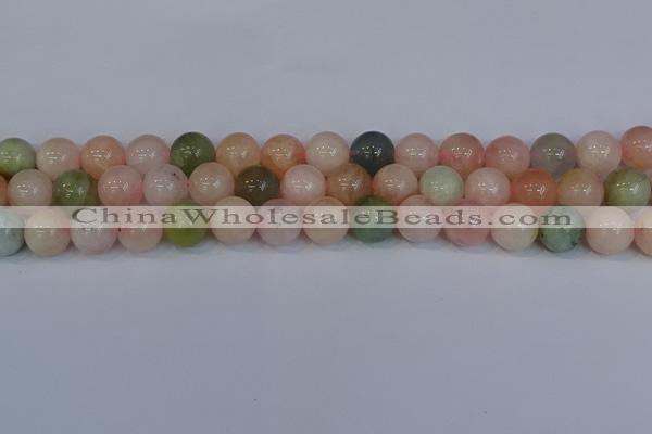 CMG164 15.5 inches 12mm round morganite gemstone beads wholesale