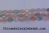 CMG266 15.5 inches 10*14mm faceted oval morganite beads