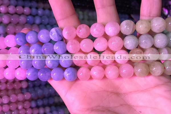 CMG318 15.5 inches 10mm round morganite gemstone beads