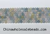 CMG440 15.5 inches 6mm round morganite gemstone beads wholesale