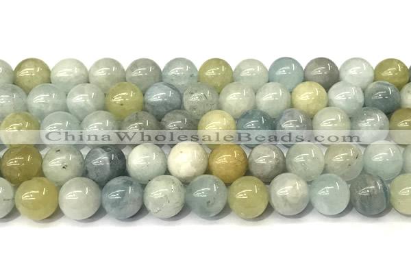 CMG452 15 inches 10mm round morganite gemstone beads