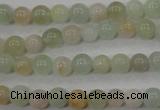 CMG51 15.5 inches 6mm round natural morganite beads wholesale