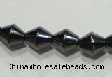 CMH132 15.5 inches 6*7mm bicone magnetic hematite beads