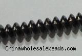 CMH166 15.5 inches 3*6mm rondelle magnetic hematite beads