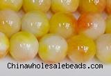 CMJ1051 15.5 inches 8mm round jade beads wholesale