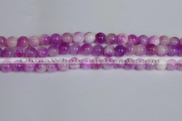 CMJ1096 15.5 inches 8mm round jade beads wholesale