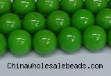 CMJ116 15.5 inches 10mm round Mashan jade beads wholesale