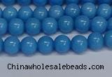 CMJ135 15.5 inches 6mm round Mashan jade beads wholesale