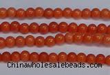 CMJ141 15.5 inches 4mm round Mashan jade beads wholesale