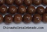 CMJ186 15.5 inches 10mm round Mashan jade beads wholesale