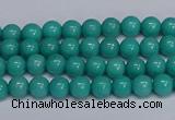 CMJ190 15.5 inches 4mm round Mashan jade beads wholesale