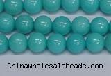 CMJ192 15.5 inches 8mm round Mashan jade beads wholesale