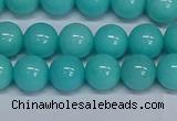 CMJ193 15.5 inches 10mm round Mashan jade beads wholesale