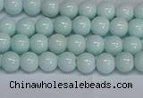 CMJ212 15.5 inches 6mm round Mashan jade beads wholesale