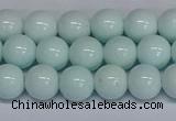 CMJ214 15.5 inches 10mm round Mashan jade beads wholesale