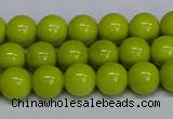 CMJ220 15.5 inches 8mm round Mashan jade beads wholesale