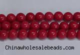 CMJ239 15.5 inches 4mm round Mashan jade beads wholesale