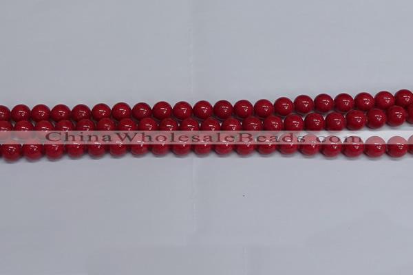 CMJ241 15.5 inches 8mm round Mashan jade beads wholesale