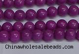 CMJ254 15.5 inches 6mm round Mashan jade beads wholesale