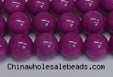 CMJ257 15.5 inches 12mm round Mashan jade beads wholesale