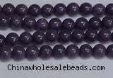 CMJ260 15.5 inches 4mm round Mashan jade beads wholesale