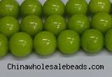 CMJ270 15.5 inches 10mm round Mashan jade beads wholesale