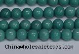 CMJ289 15.5 inches 6mm round Mashan jade beads wholesale