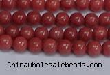 CMJ317 15.5 inches 6mm round Mashan jade beads wholesale