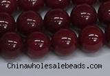 CMJ33 15.5 inches 12mm round Mashan jade beads wholesale