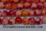 CMJ401 15.5 inches 6mm round rainbow jade beads wholesale