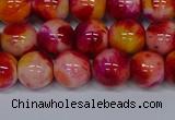 CMJ403 15.5 inches 10mm round rainbow jade beads wholesale