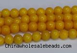 CMJ43 15.5 inches 4mm round Mashan jade beads wholesale