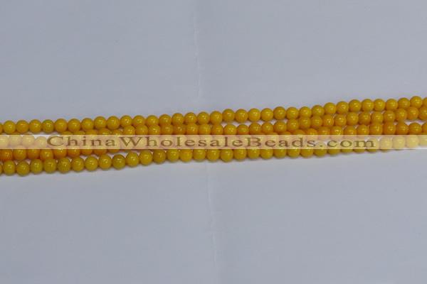 CMJ43 15.5 inches 4mm round Mashan jade beads wholesale
