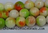 CMJ452 15.5 inches 10mm round rainbow jade beads wholesale