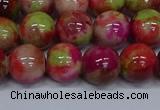 CMJ481 15.5 inches 12mm round rainbow jade beads wholesale